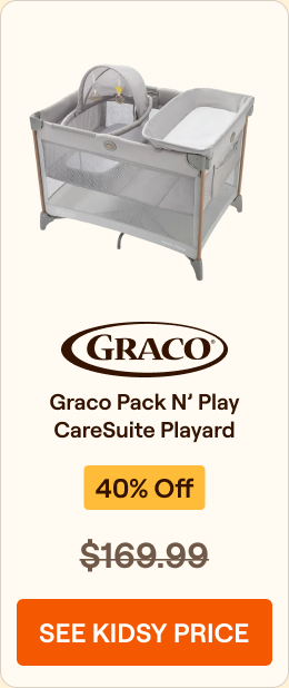 Graco Pack n' Play CareSuite Playard (Sky) — 40% off retail $169.99 — see Kidsy price