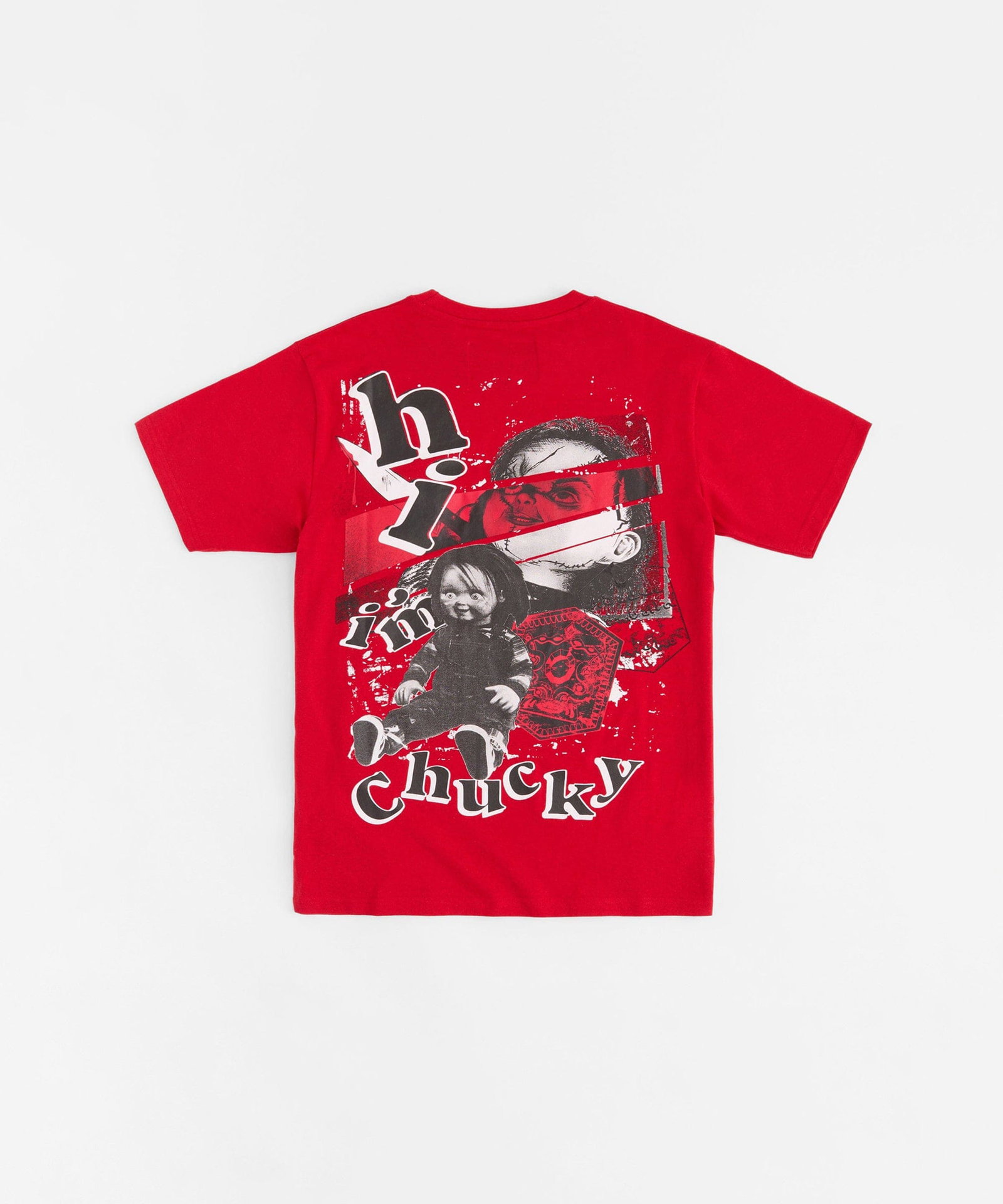 I'm Chucky Short Sleeve Tee - Red - RED / S