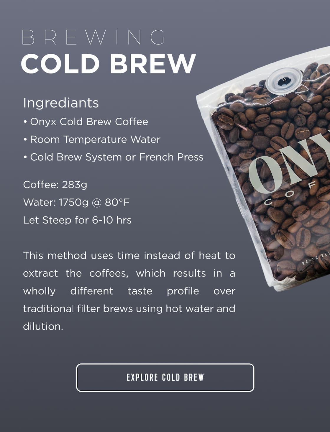 Brewing Cold Brew