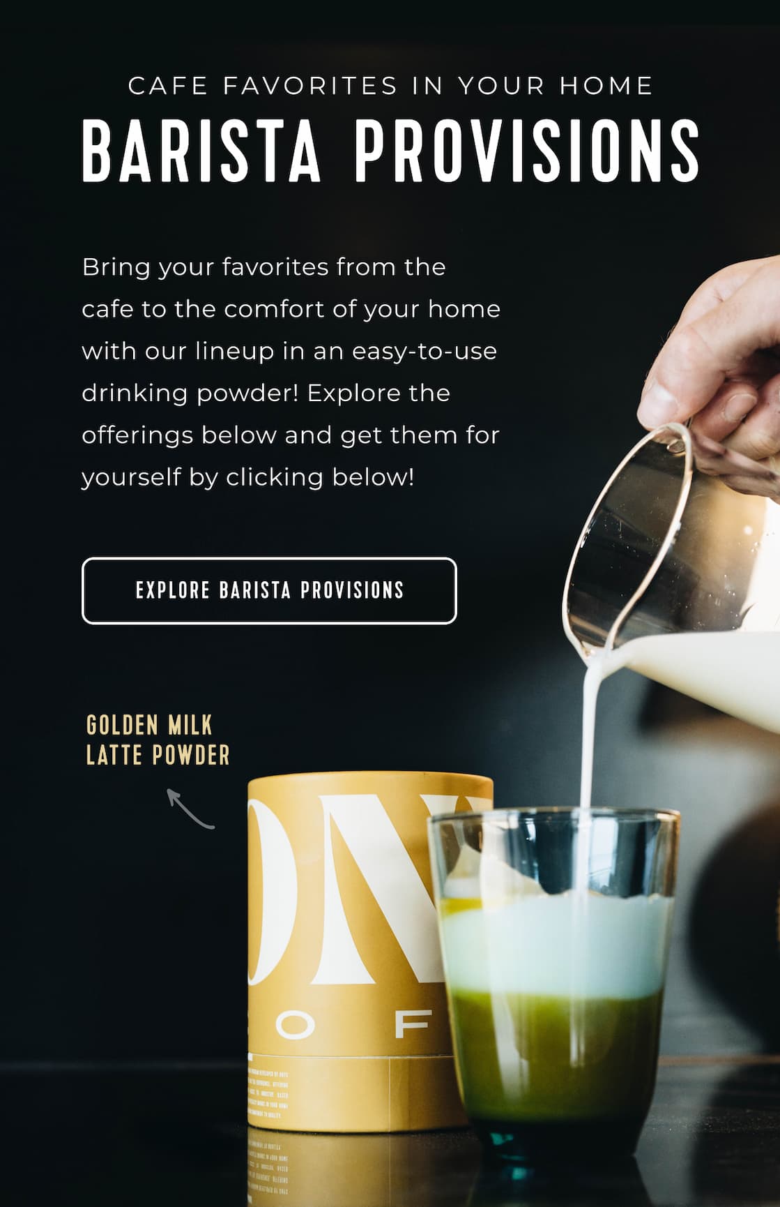 Cafe Favorites In Your Home: Barista Provisions