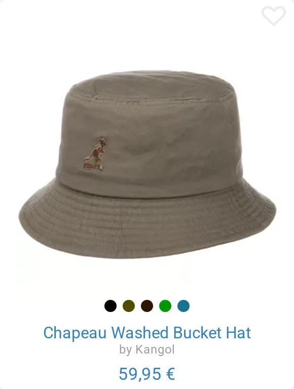 Chapeau Washed Bucket Hat by Kangol