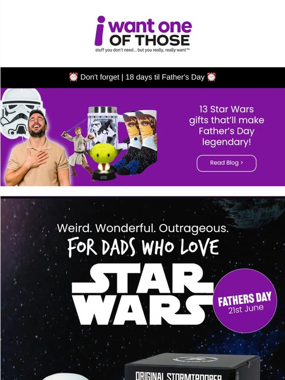 These Star Wars Gifts Are Wild!