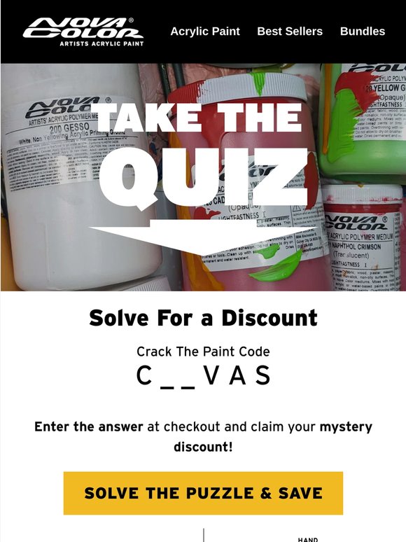 🎨 Take the Quiz, Unlock a Mystery Discount