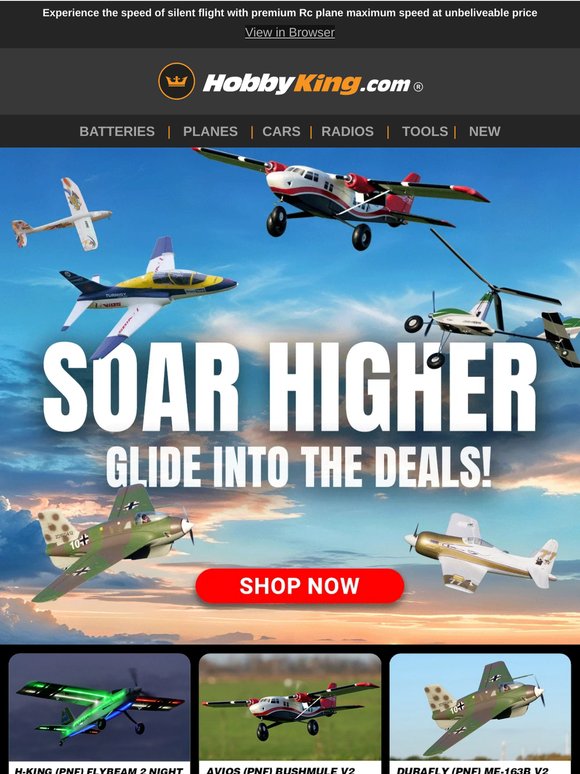 The Ultimate RC Plane Sale: Restock Your Fleet Before the Summer Begins