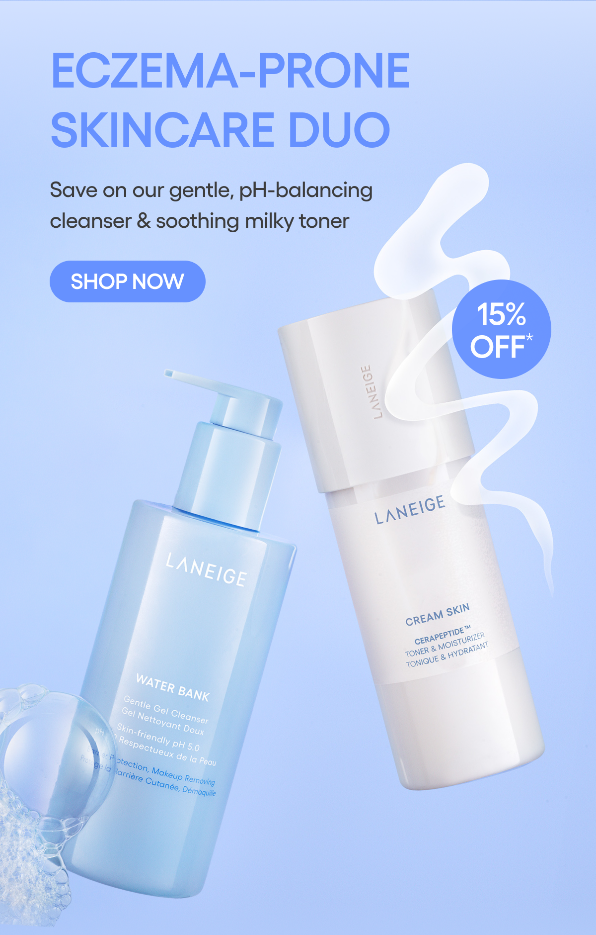 ECZEMA-PRONE SKINCARE DUO