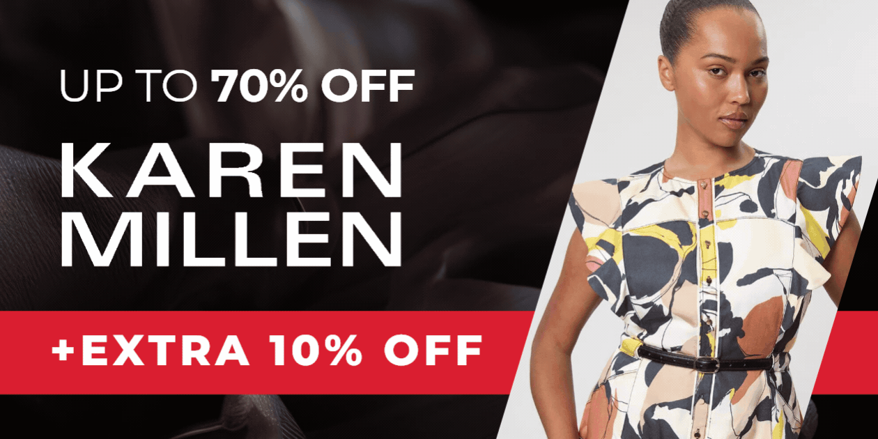 UP TO 70% OFF + EXTRA 10% OFF KAREN MILLEN CODE JUNE10 | SHOP DRESSES, SKIRTS, JUMPSUITS & MORE