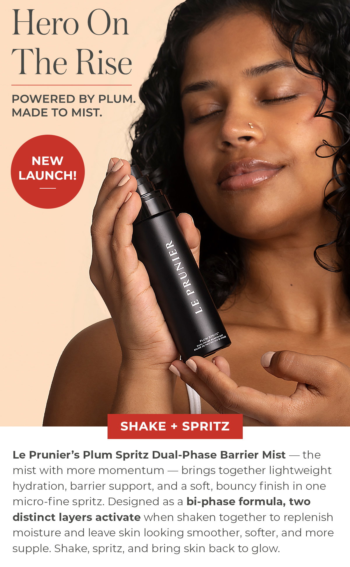 Hero On The Rise | Powered by Plum. Made to Mist.