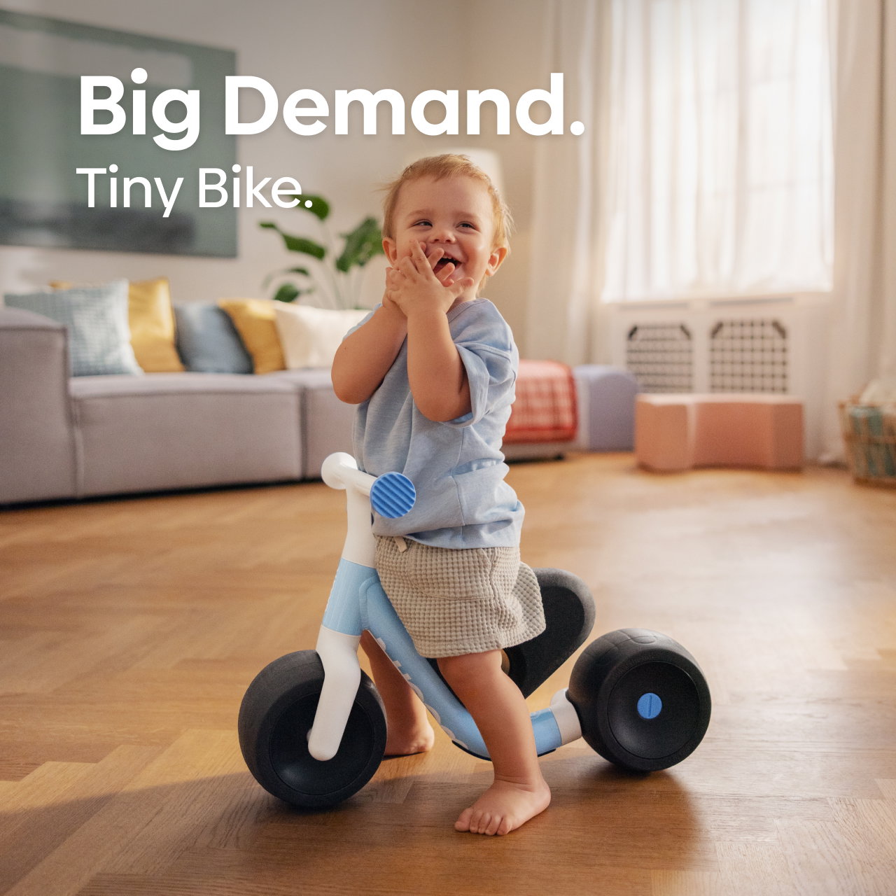 Big Demand. Tiny Bike.