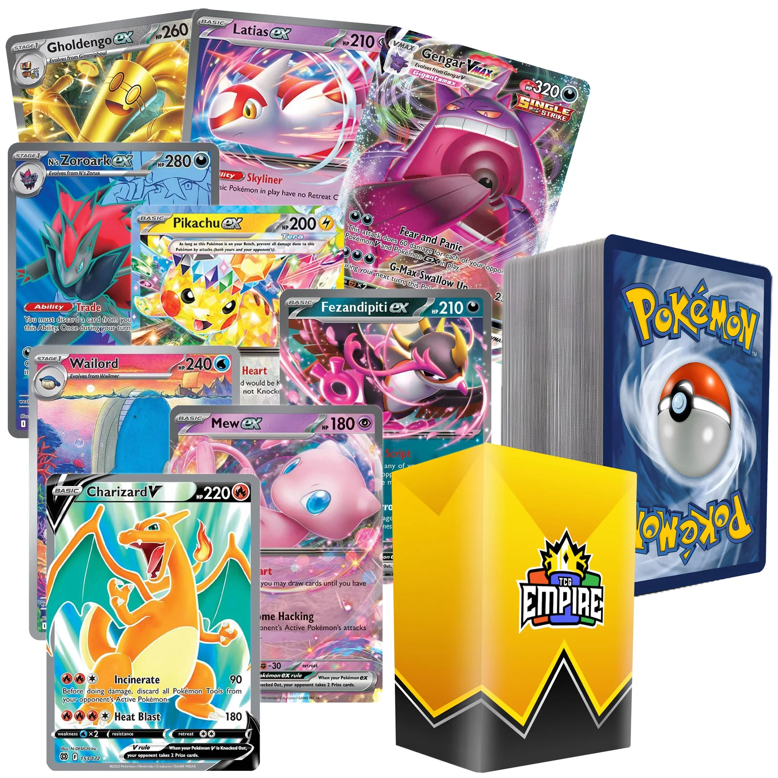 Image of Pokémon Ultra Rare Battle Bundle – 100+ Cards Guaranteed