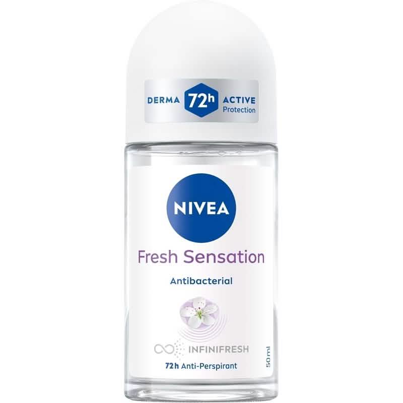 Image of Nivea Fresh Sensation 72h Anti-Perspirant Roll-On, 50ml
