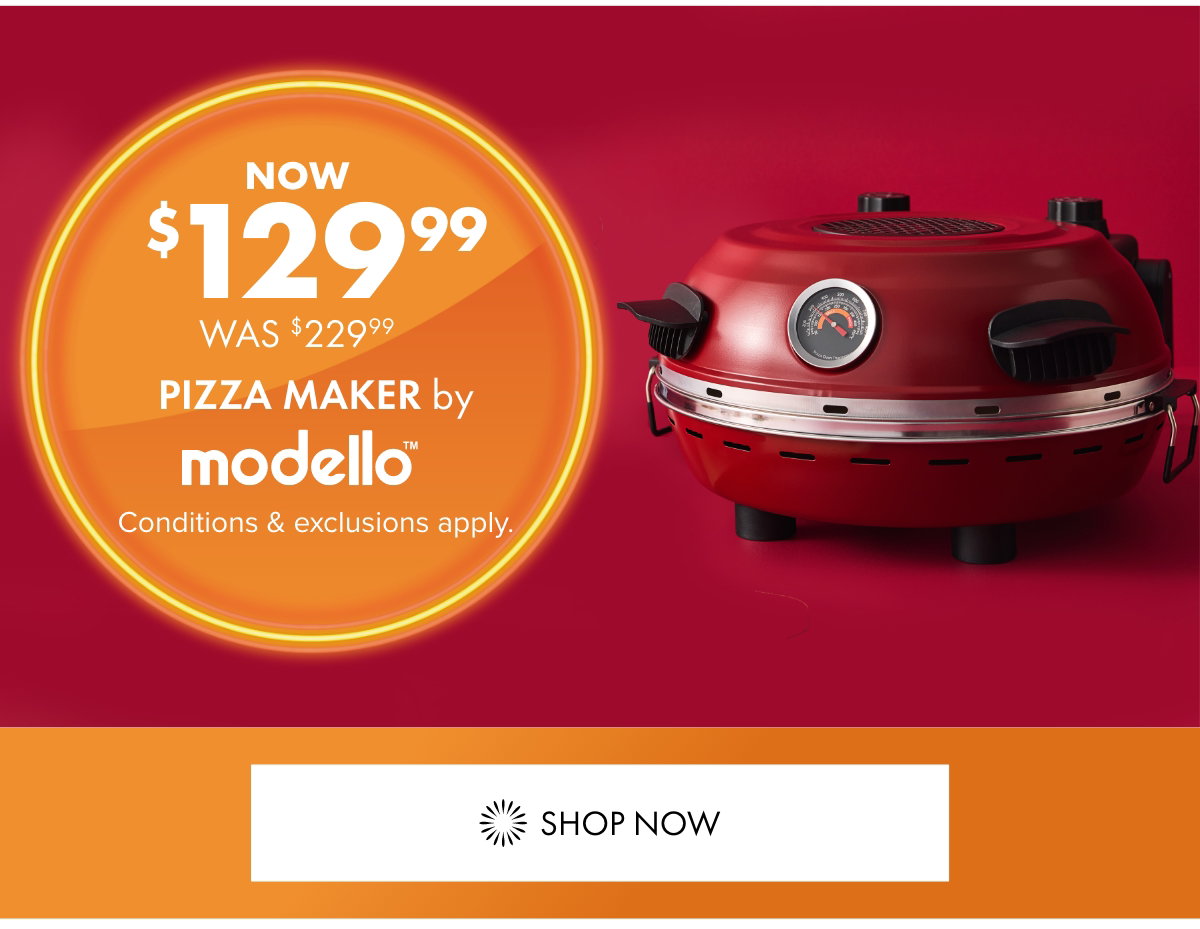 Pizza Maker by Modello now $129.99