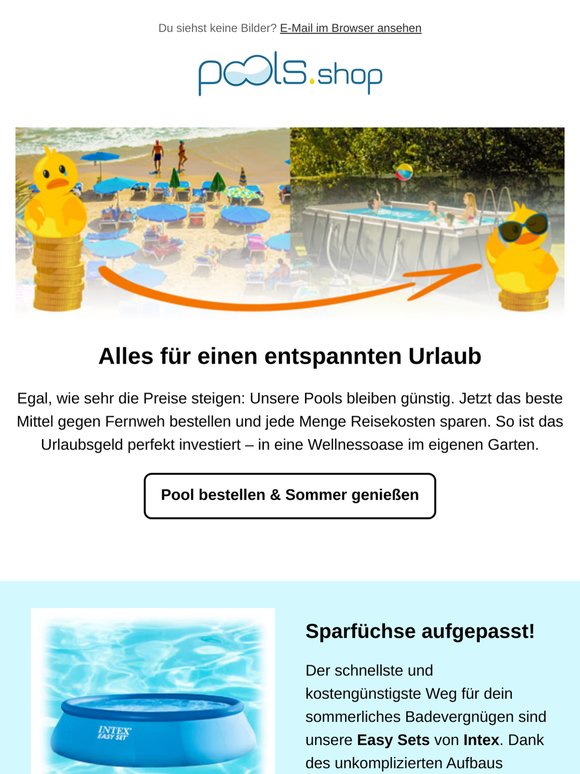 🏖️ Sommer genießen: Pool aufbauen & entspannen!