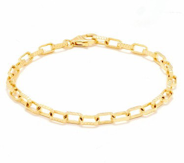 David Markstein Bronze Premiere Luxe Paper Clip Bracelet