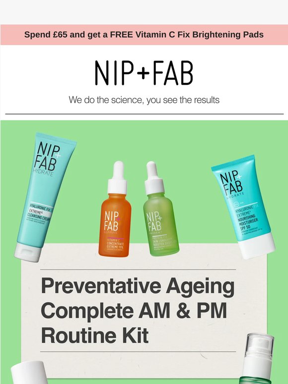 NEW Preventative Ageing Complete Routine Kit - Save 35%