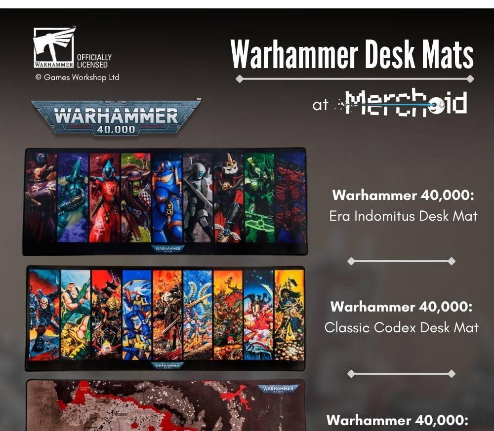 Warhammer Desk Mats
