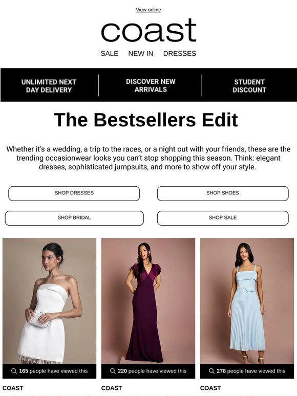 Bestsellers perfect for any event