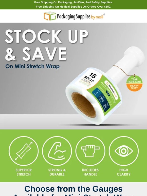 Check Out Mini Stretch Wrap
