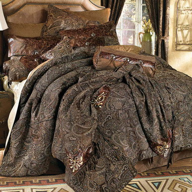 Image of Western Paisley Beaumont Bed Set - King