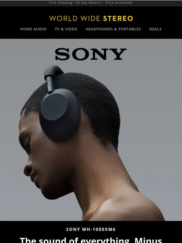 Less distraction. More music. More you. 🎧