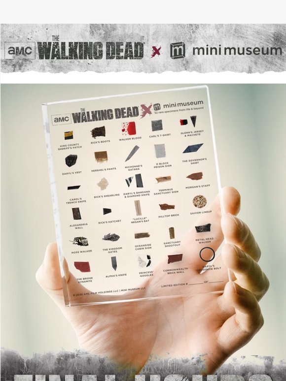 🧟 The Walking Dead Mini Museum: Final Hours
