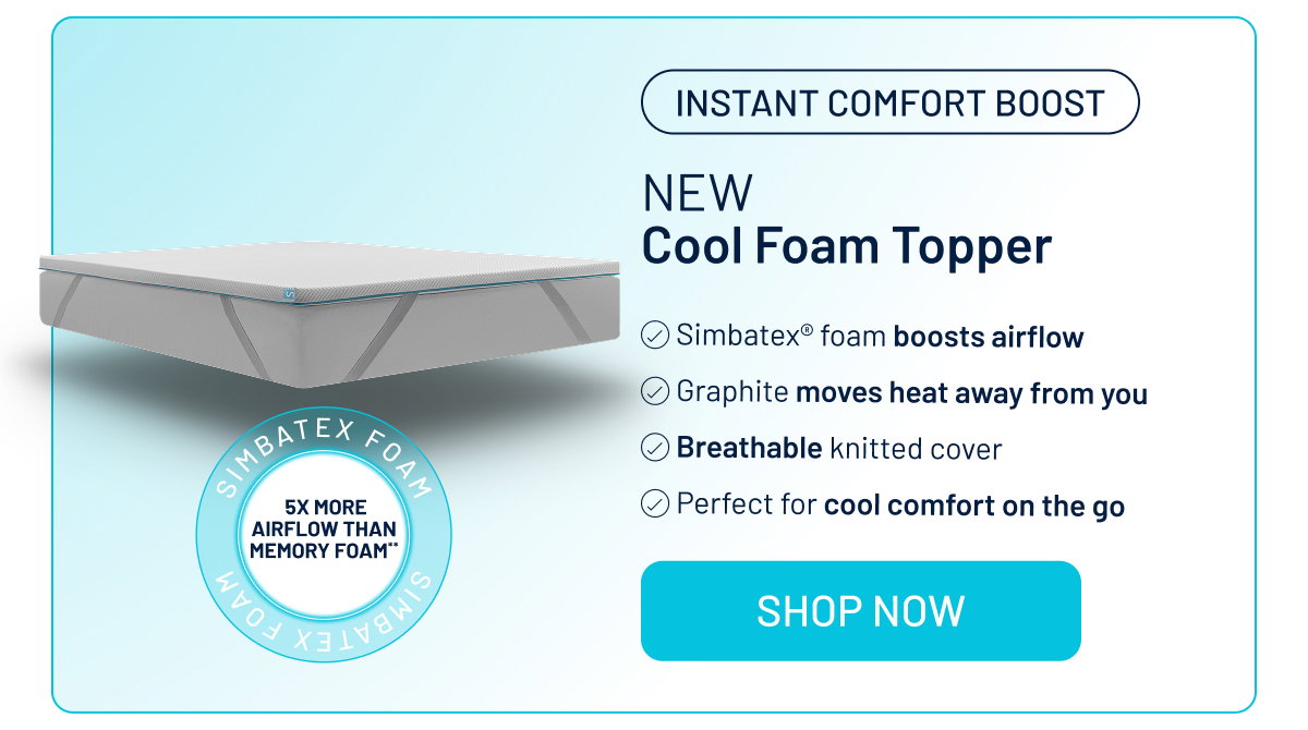 New Cool Foam Mattress Topper