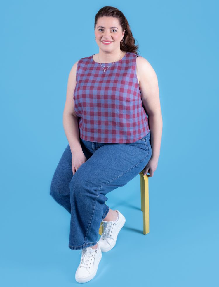 Leah seated
