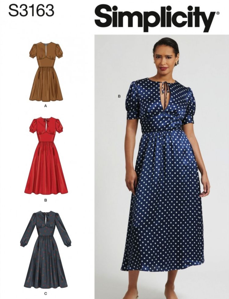 Simplicity Paper Sewing Pattern 3163