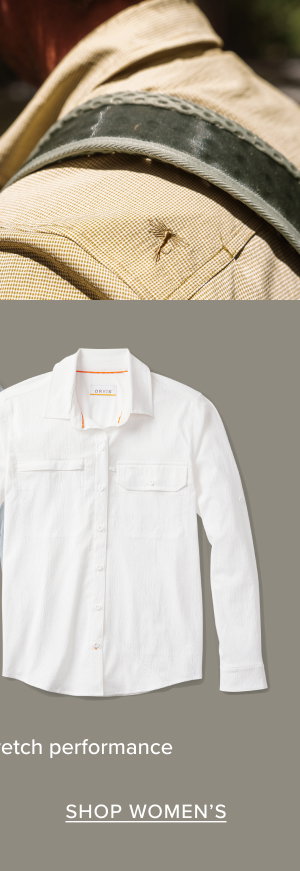 Get airy, ventilated stretch performance from our Women's Open Air Caster.
