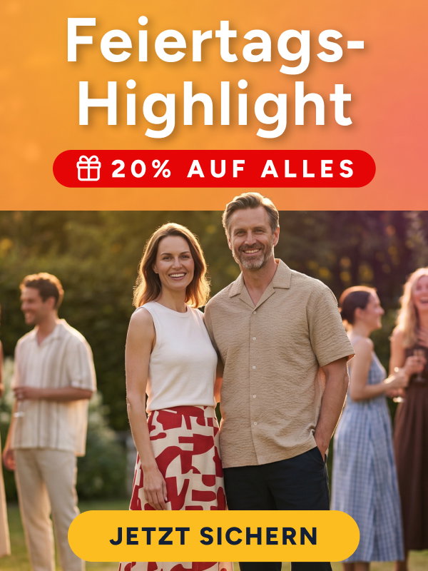 Jetzt 20% Feiertags-Highlight sichern