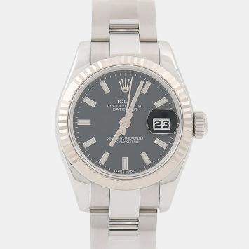 Datejust 179174 Black Stainles