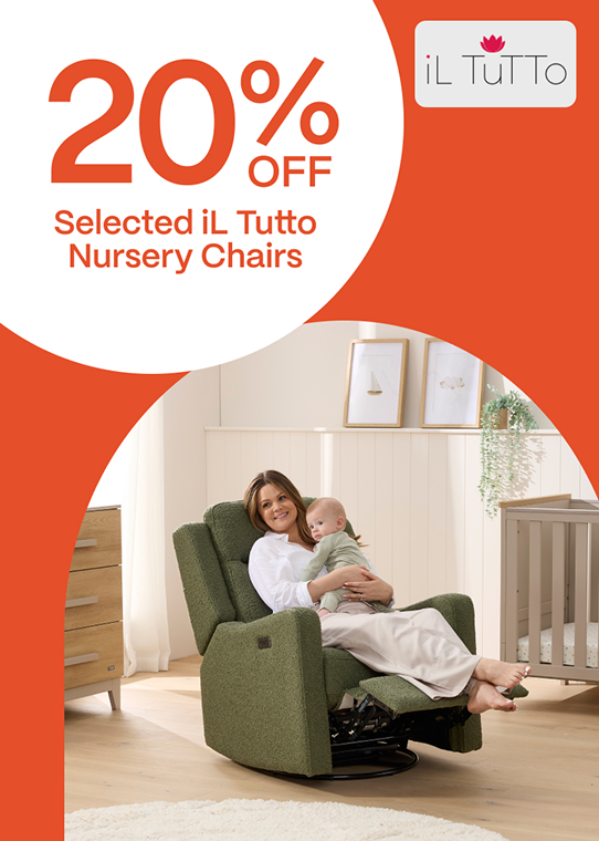 20% OFF Selected iL Tutto Nursery Chairs