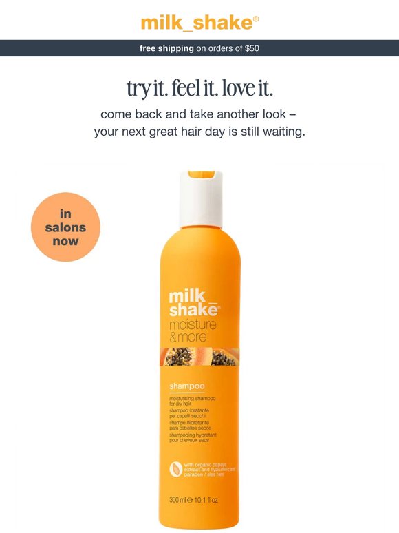a sweet treat for happy hair 🫶