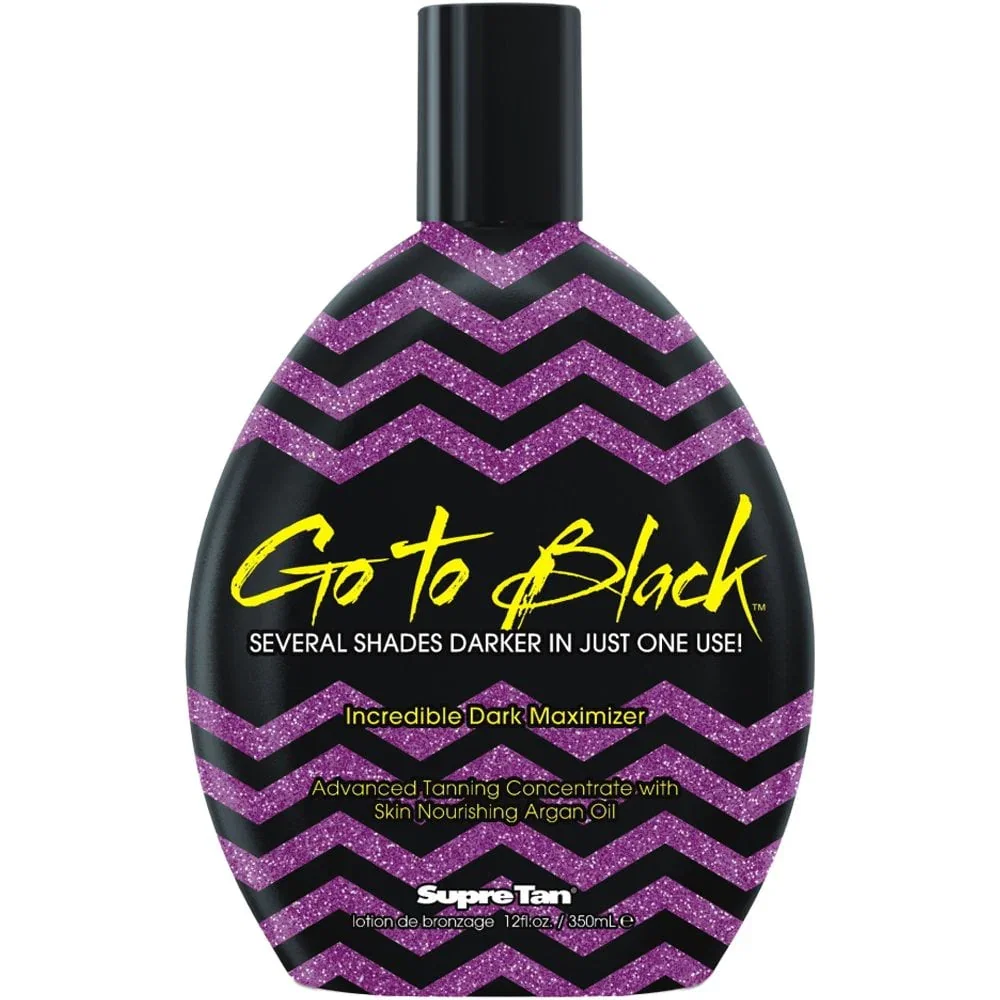 Image of Supre Tan Go To Black Maximiser Tanning Accelerator Lotion 350ml