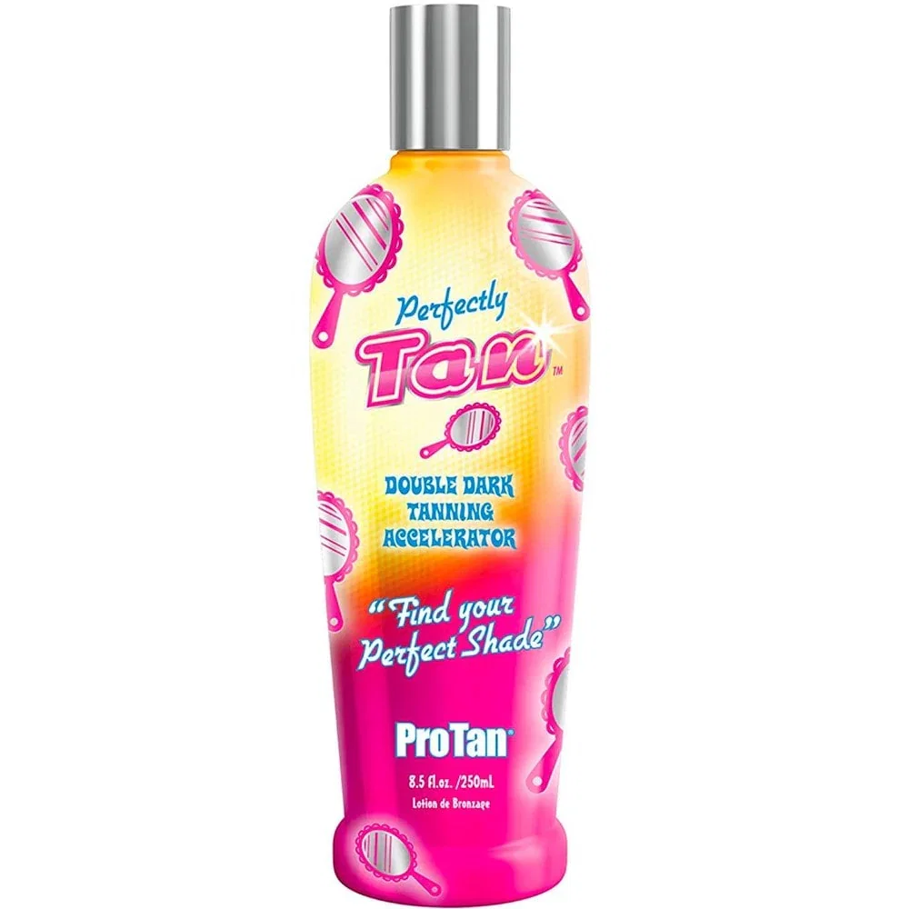 Image of ProTan Perfectly Tan Double Dark Tanning Accelerator Lotion 250ml