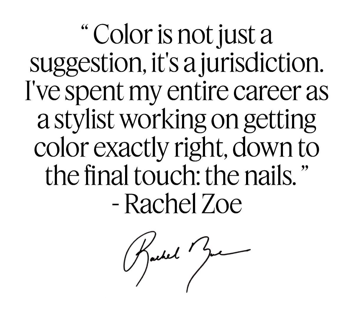 Color Is Not Just A Suggestion