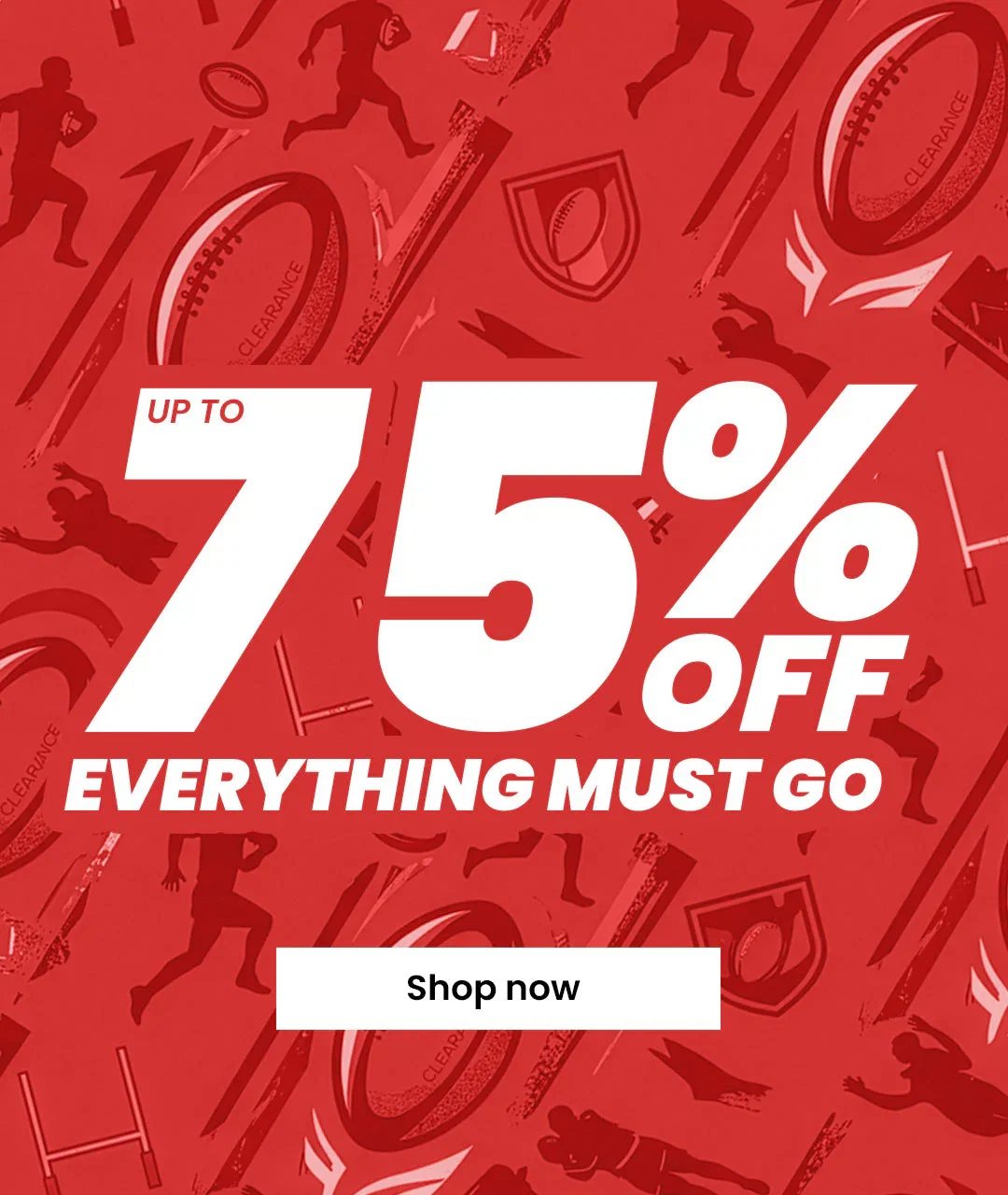 75% off Clearance