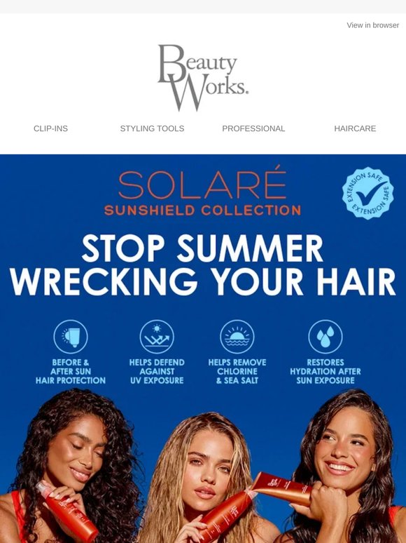 Look after your locks this summer 🍉