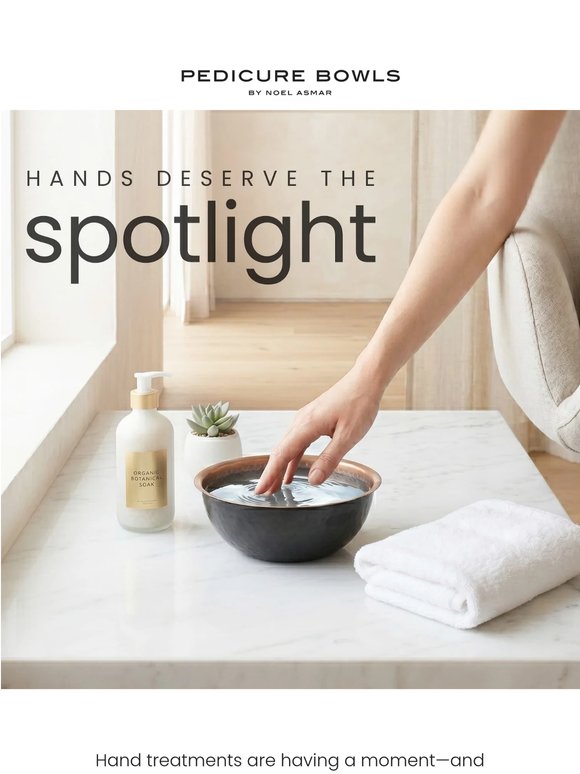 The hand-spa trend is here 💅