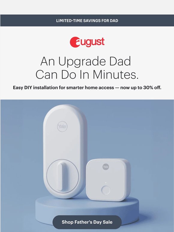 A Smart Upgrade Dad Can Install Himself.