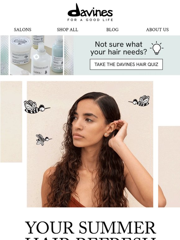 Your summer hair refresh ☀️