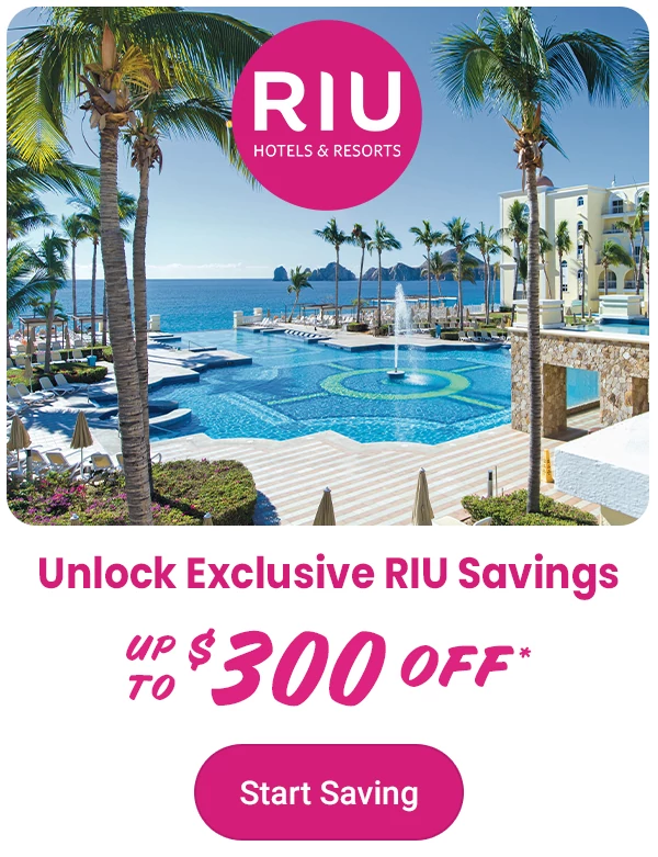 Unlock Exclusive RIU Savings Up to $300 Off*