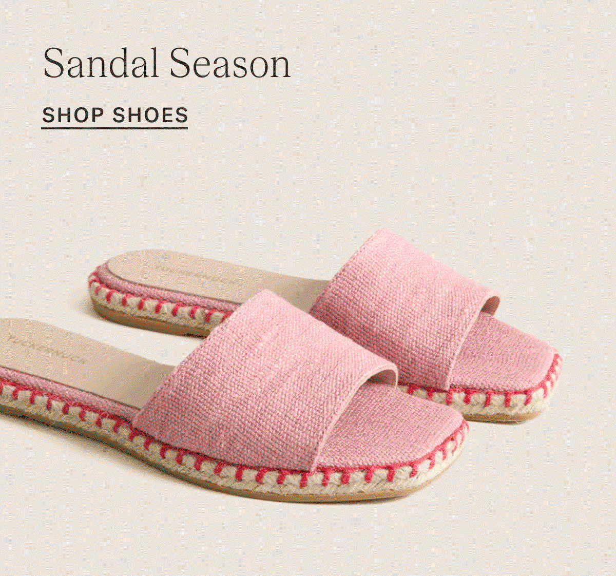 Sandal Season