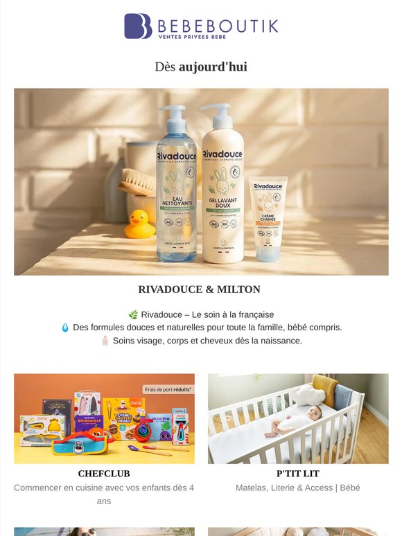 ✨ RIVADOUCE : les soins naturels pour toute la famille