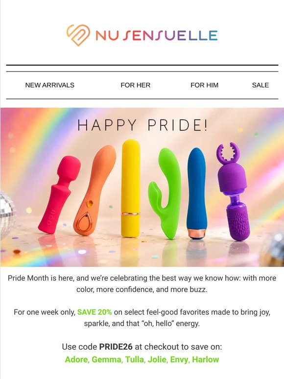 🌈 Pride Month Savings Inside 🌈