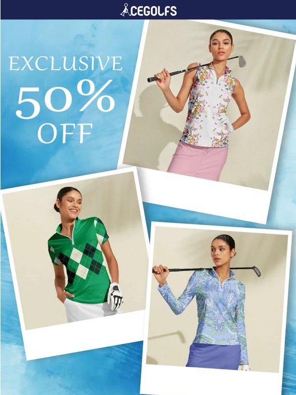 Final Hours! Take 50% OFF to Embrace The Charm of Summer.
