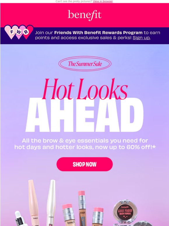 SALE ALERT: Stock up on brows & lash faves now!