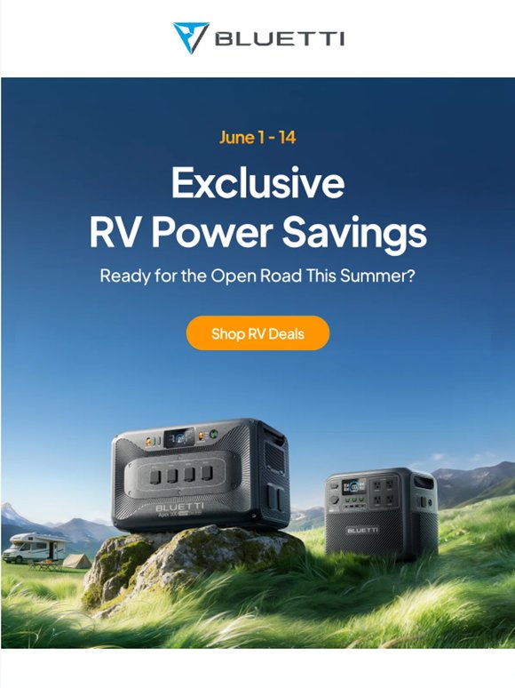 Summer RV Deals Are Here. Up to 36% OFF