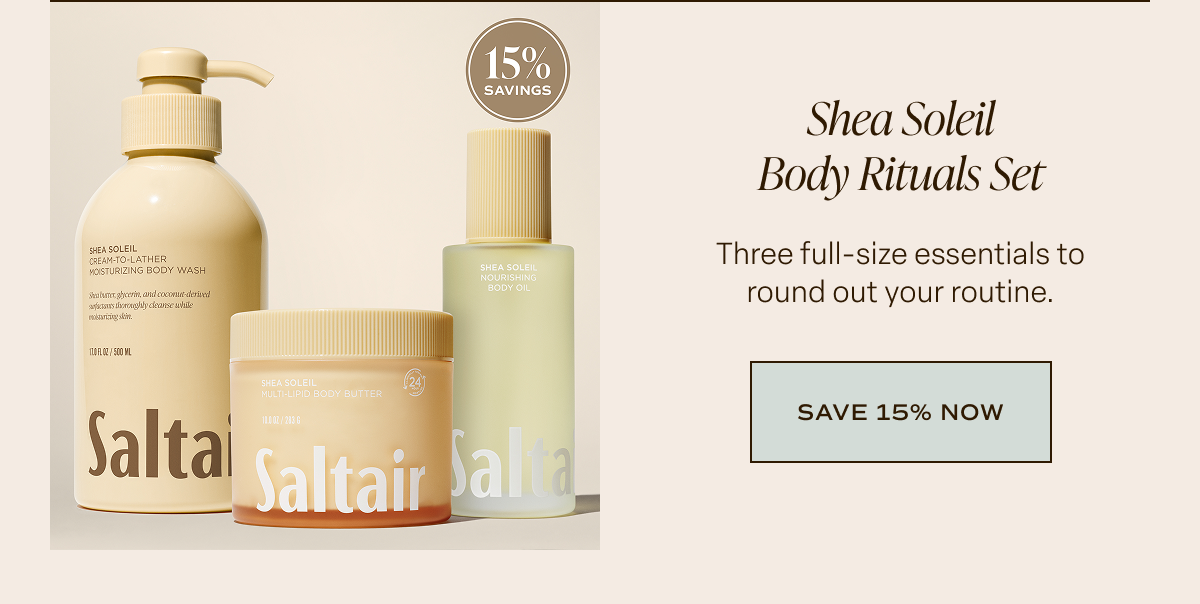 Shea Soleil Body Rituals Set
