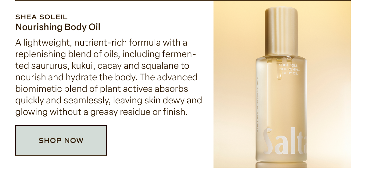 Shea Soleil Nourishing Body Oil