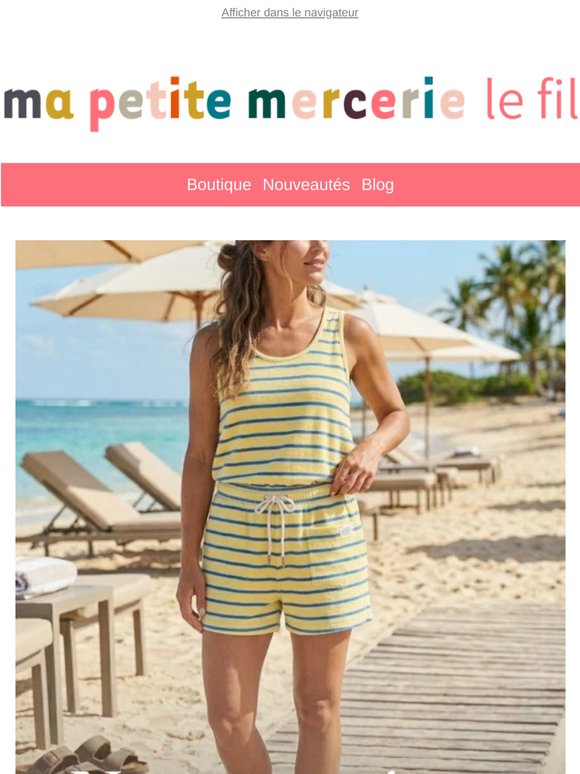 Nouveaux tissus jersey éponge 💦